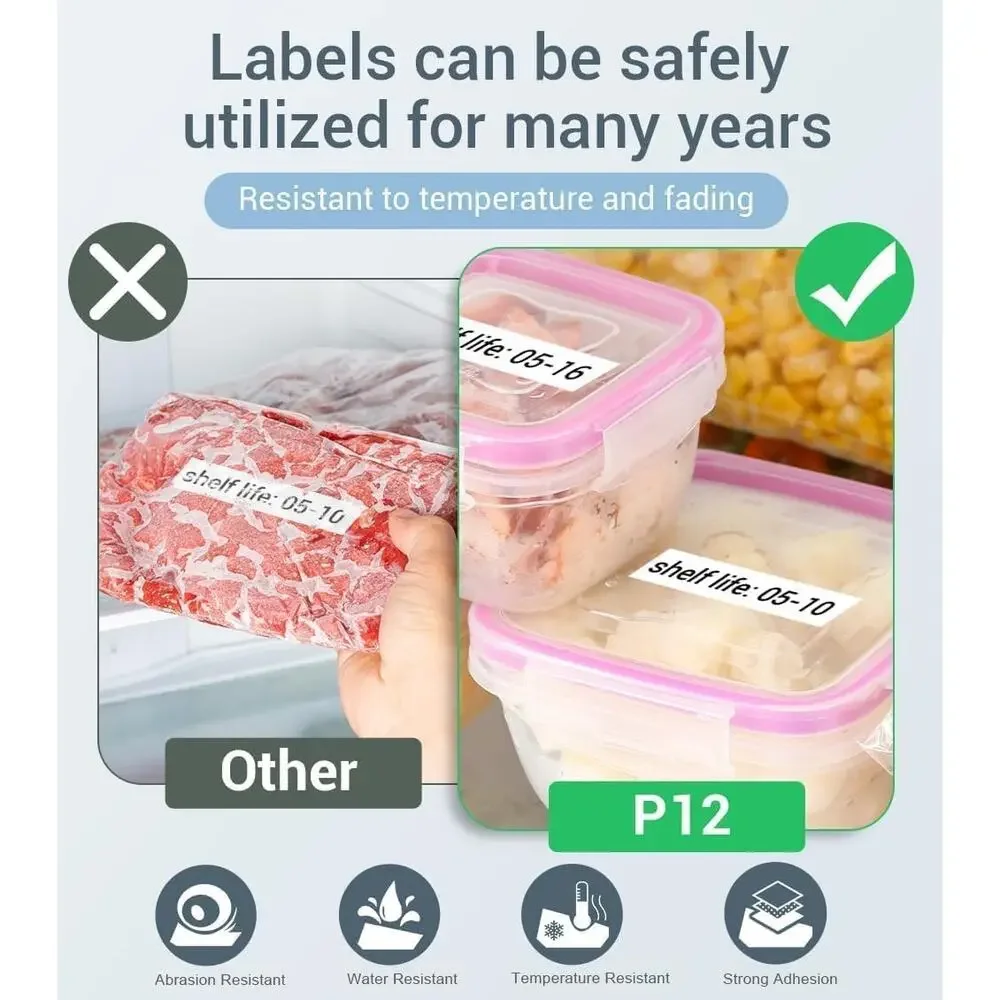 Phomemo Label Maker Machine with 3 Tapes